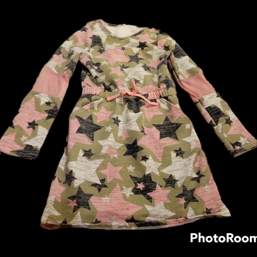 Fabkids Camo Stars Dress